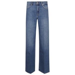 7 For All Mankind High-Waisted Wide Leg Denim Jeans - NWT